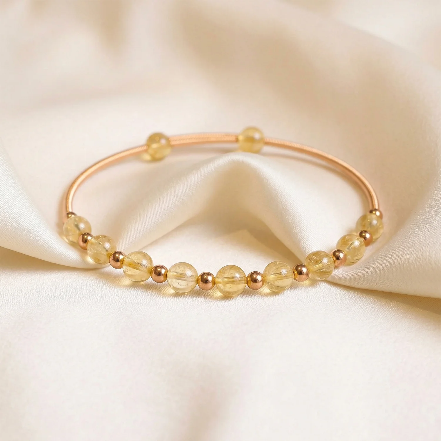 Citrine Copper Bracelet